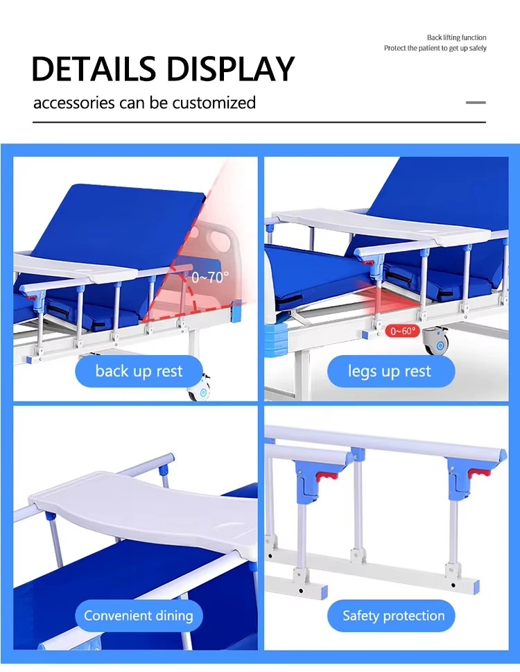 2 Crank Manual Hospital Bed suppliers